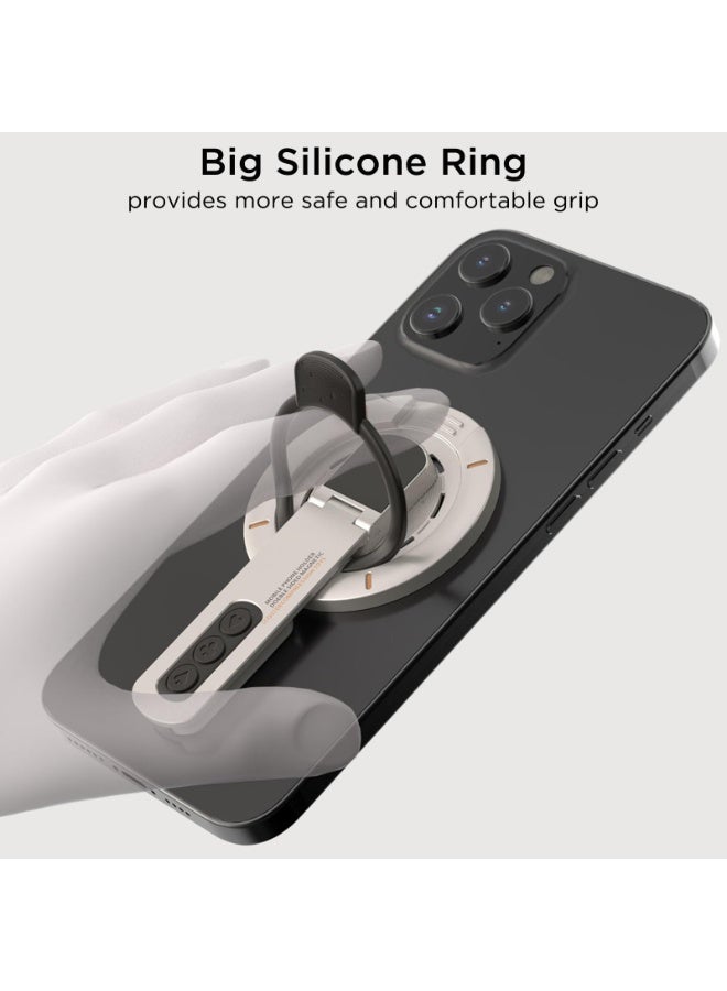 360° adjustable, magnetic decompression phone holder, compatible with MagSafe (strong magnetic adsorption), suitable for iPhone 16e/16/15/14/13/12 and all Samsung smartphones. - Image 2